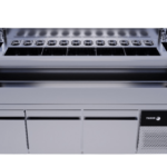 estacion cocteleria doble refrigerada nevera incorporada acero 15mm hielo br1520