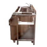 estacion cocteleria doble refrigerada nevera independiente 2m trabajo