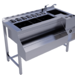 estacion cocteleria individual acero 15mm mojacopa