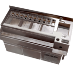 Estacion de Cocteleria individual refrigerada en acero inoxidable 1,5mm