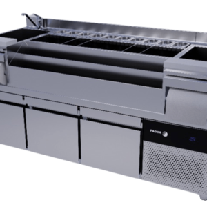 Barra de Cocteleria Configurable doble de 1.80 metros refrigerada en inox