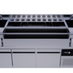 estacion cocteleria doble acero 15mm refrigerada nevera incluida doble tabla de corte sbbr1518 1